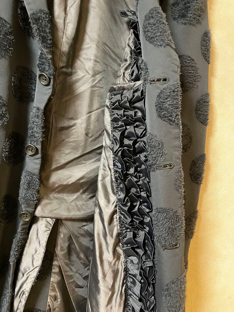 M*A様 コムデギャルソンオムプリュス 11AW エステル フリルコート