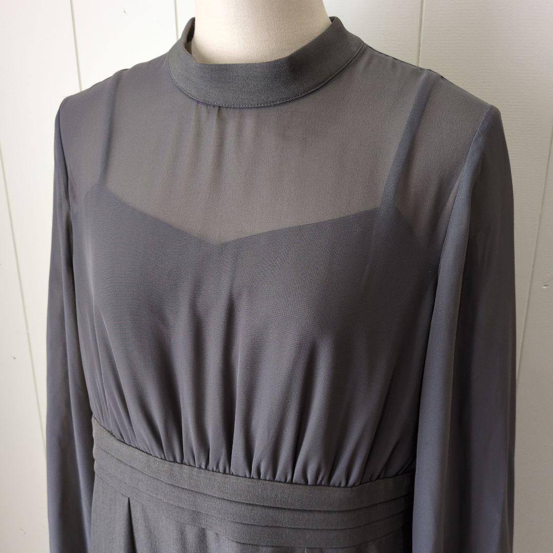 POUR VOUS プールヴー 5L ジレ付 結婚式 パーティー ドレス ワンピ