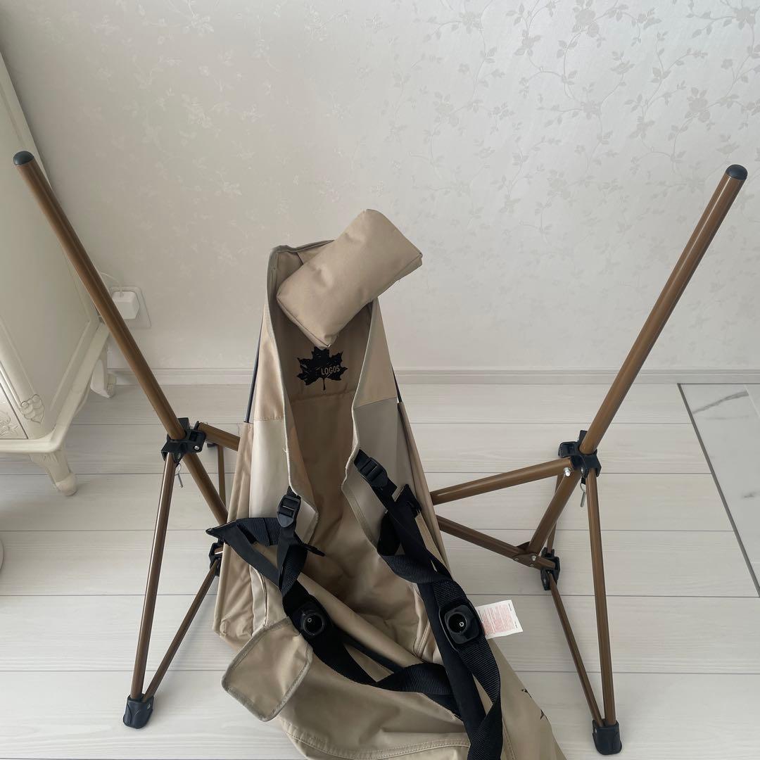 ロゴスハンモックチェア　アウトドアハンモックチェア　リクライニングチェア美品