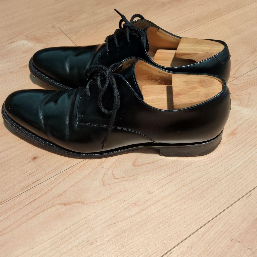 レアモデル　チャーチ　ブラックレザー ビジネスシューズ レースアップ　70F