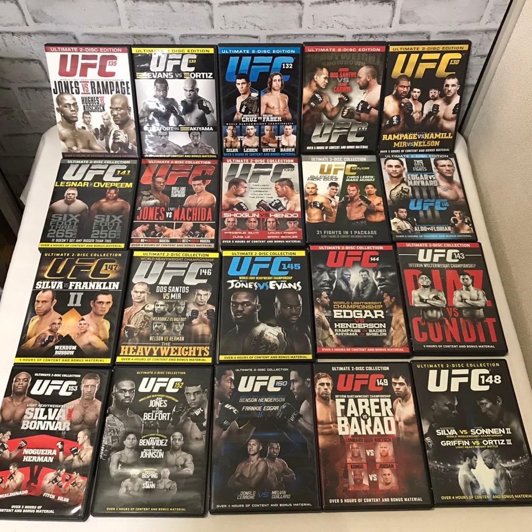 UFC DVD まとめ売り 66本セット