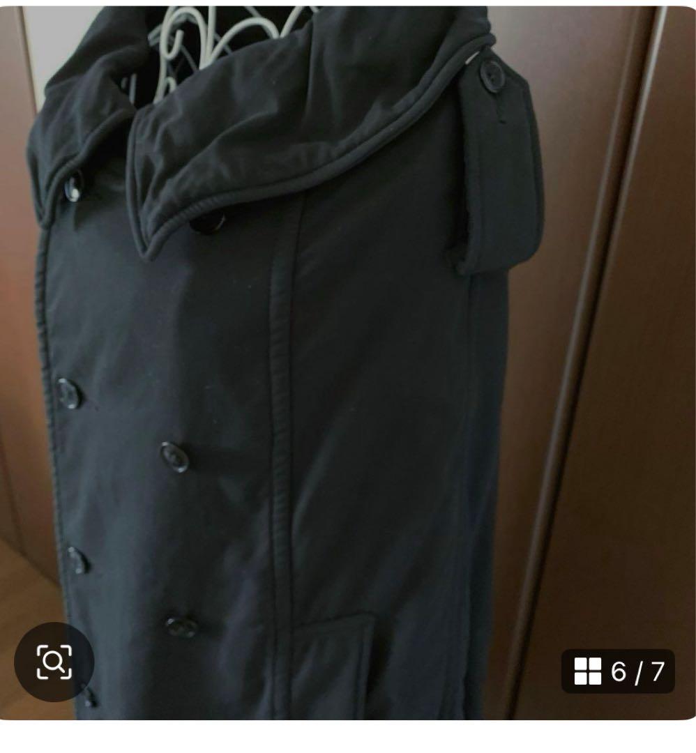 ZUCCA フード付きダブルブレスト　ポンチョコート