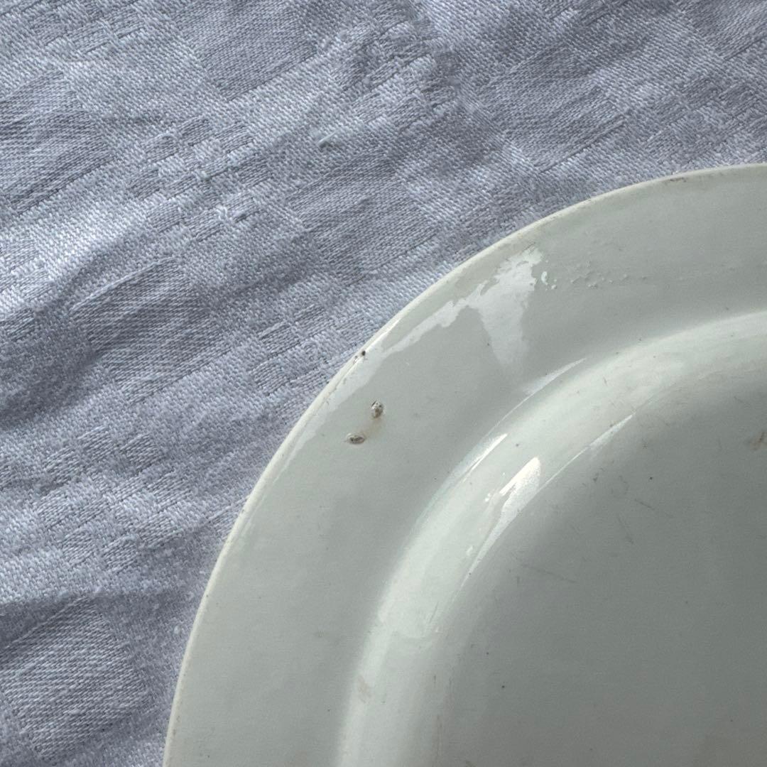 フランスアンティーク　ショワジールロワ　グリザイユ　デザートプレート　平皿