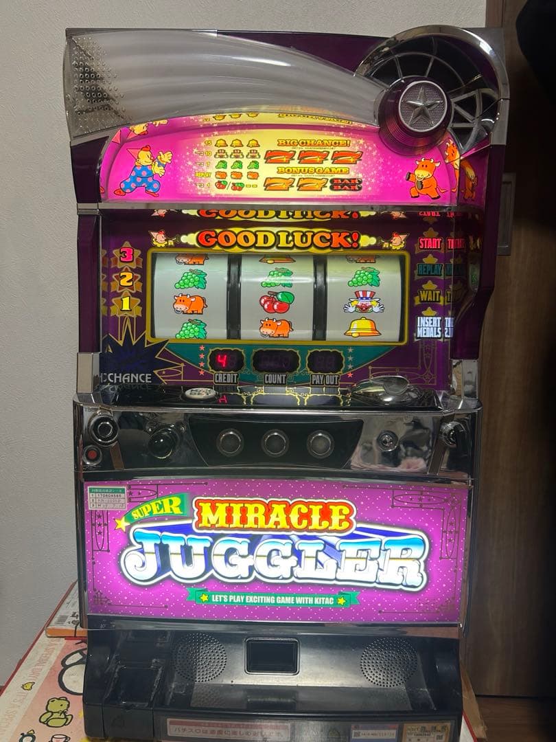 u*b様 SUPER MIRACLE JUGGLER ジャグラー