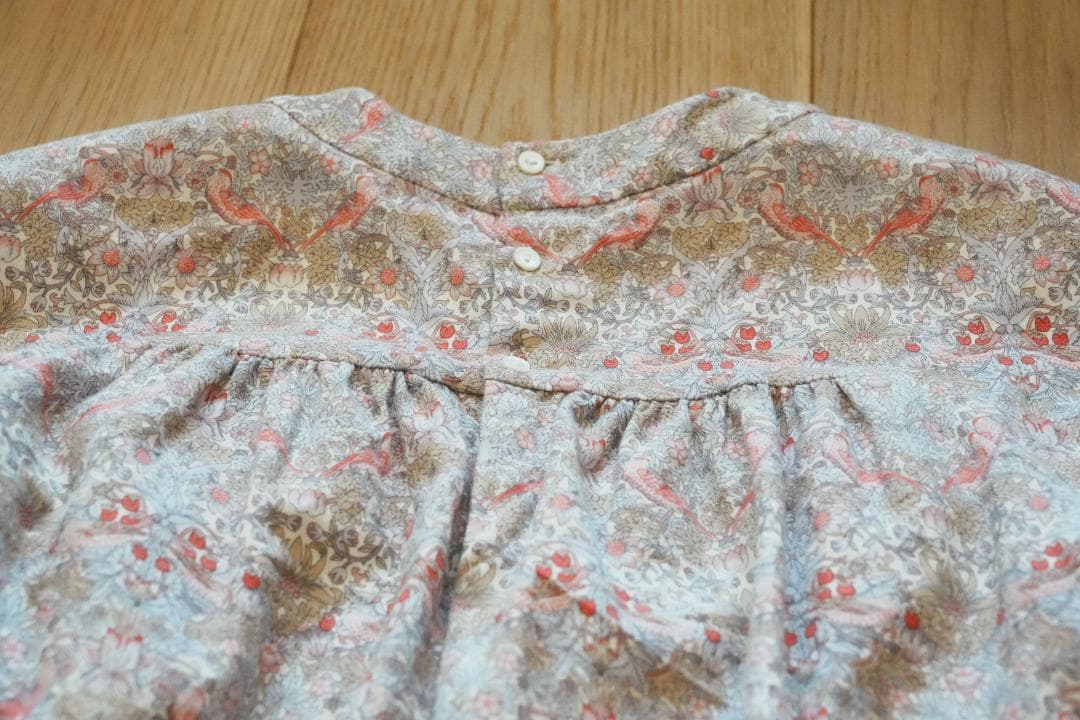 BONPOINT リバティ ワンピース 6a