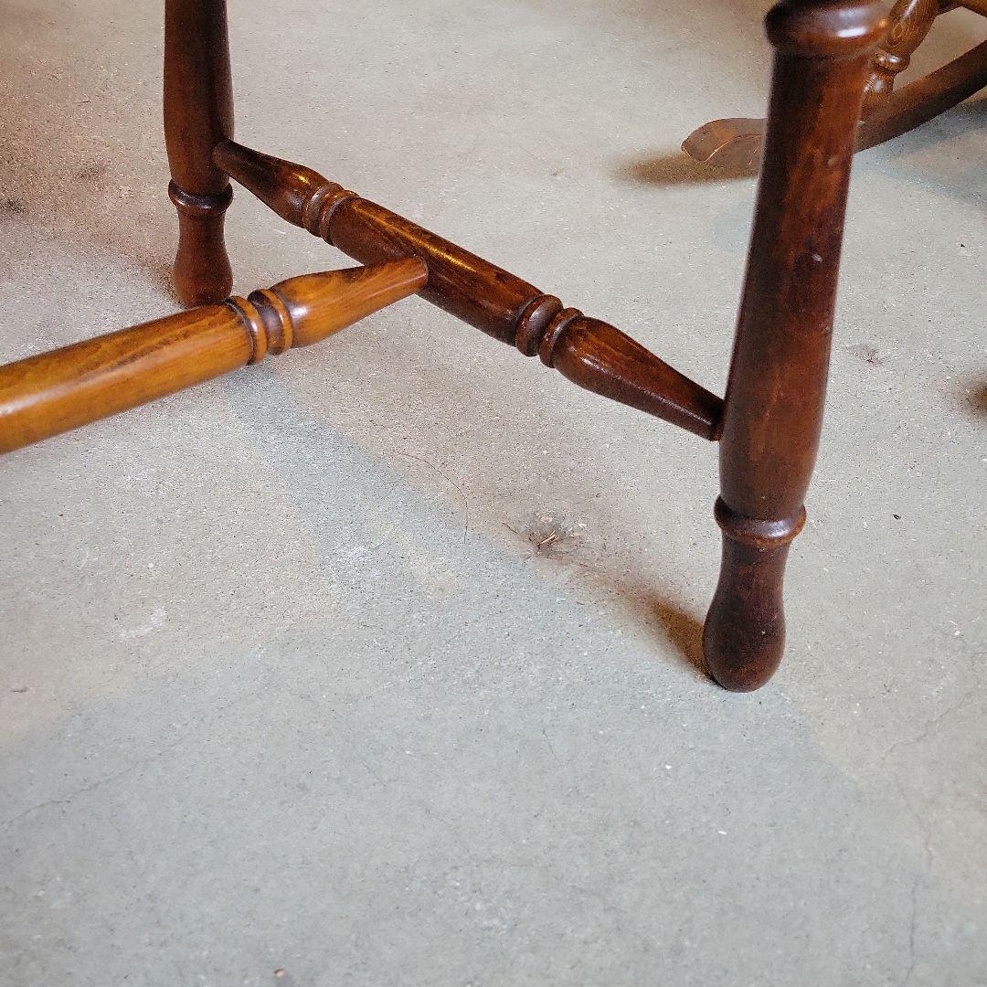 ウィンザーチェアA　木製　ダイニングチェア　レトロ　　ビンテージ　コイズミ