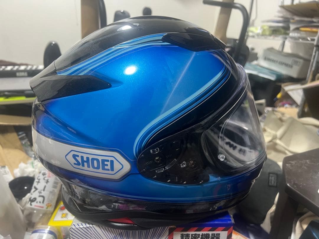 SHOEI Z-8 フルフェイスヘルメット 青/黒