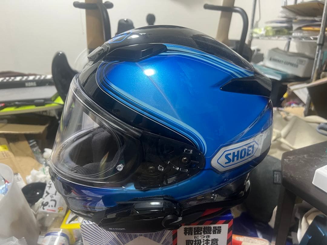 SHOEI Z-8 フルフェイスヘルメット 青/黒