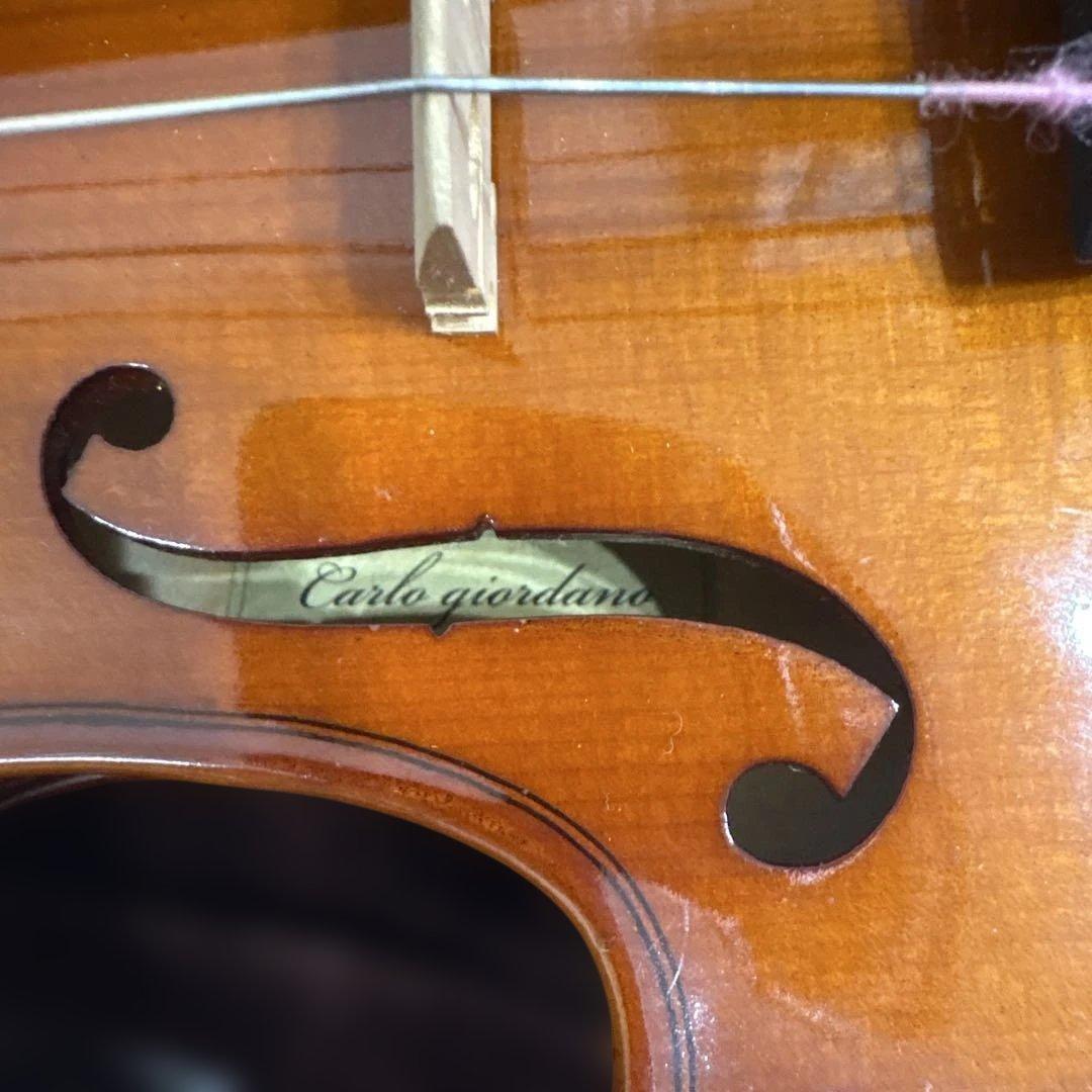【美品・2014年製】Carlo giordano VS-1 1/2バイオリン