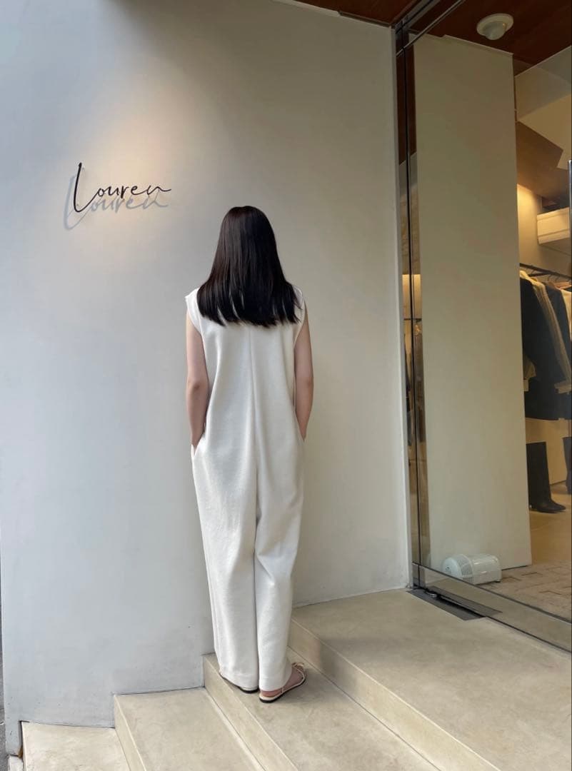 サロペット・オーバーオール・オールインワン louren ette wide overall todayful