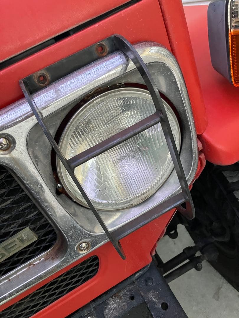 ヘッドライトガード、ランクル40