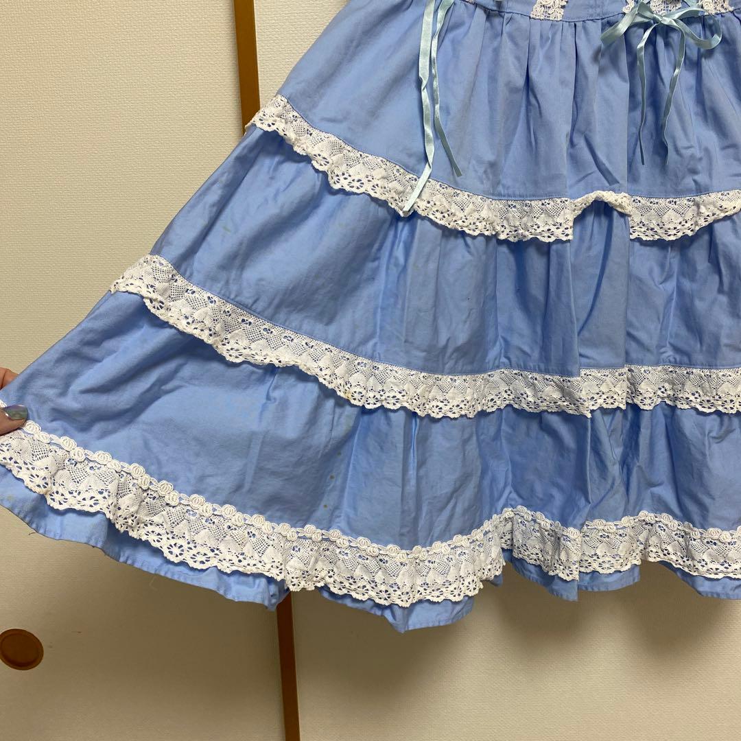 BABYTHESTARSSHINEBRIGHT ブルーJSKシミあり