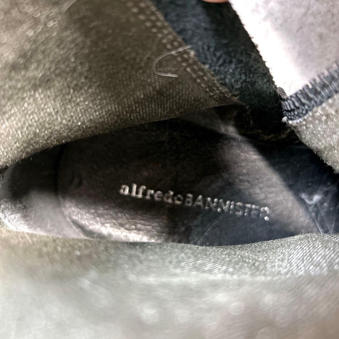 【alfredo BANNISTER】カッティングブーツ/Y2K/サイドジップ/