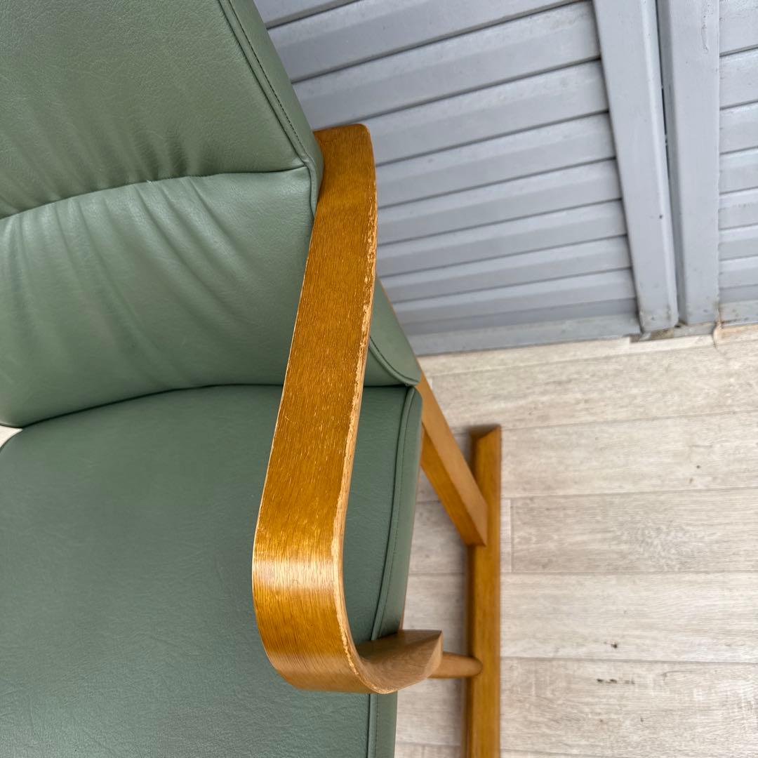 飛騨産業　アームチェア　ダイニングチェア　円空　佐々木敏光 デザイナーズ　④