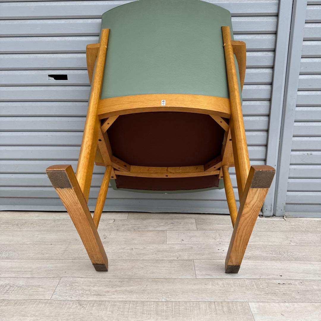 飛騨産業　アームチェア　ダイニングチェア　円空　佐々木敏光 デザイナーズ　④