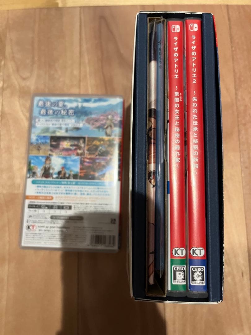 ライザのアトリエ Switchソフト 1 2 3 限定ダブルパック 未開封あり