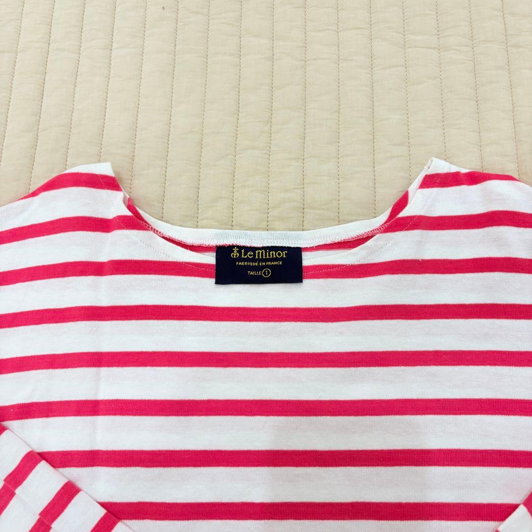 マヴーノ　別注　Le minor 長袖Tシャツ ピンク　美品