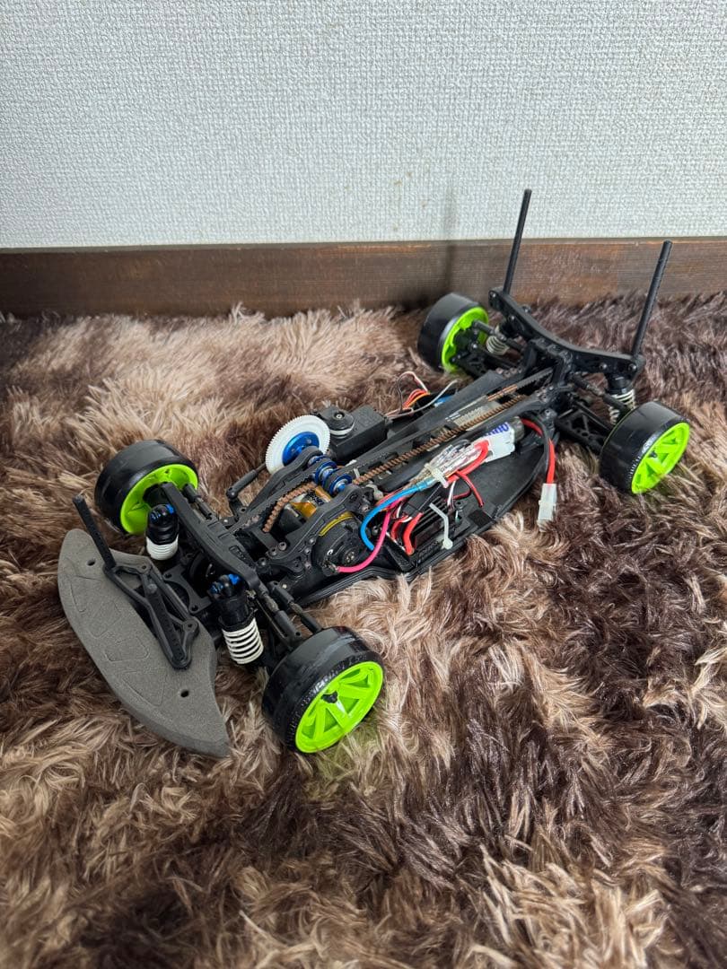 YOKOMOドリラジ、ブラシレスモーター グリーンホイール