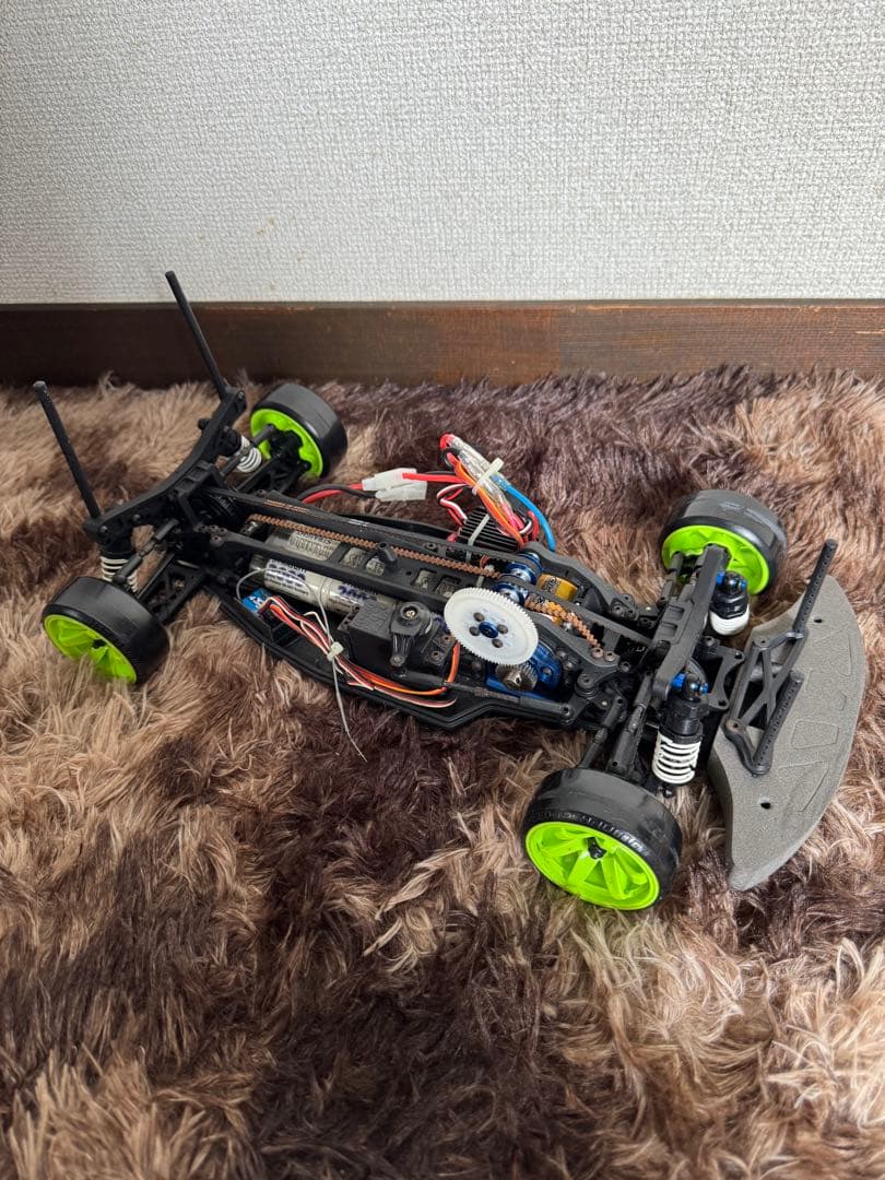 YOKOMOドリラジ、ブラシレスモーター グリーンホイール