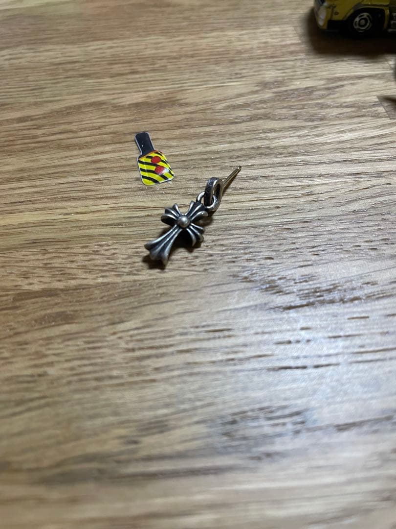 シルバー925 クロスモチーフ ピアス(片耳用)