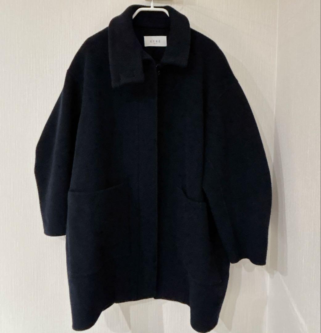 【★⭐︎★】 ETRE TOKYO フーディーストールコクーンコート