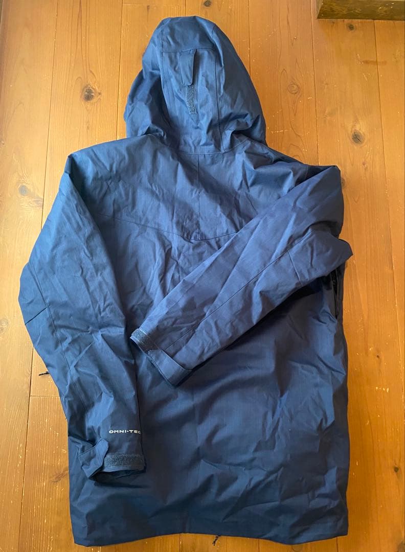 【美品】Columbia ネイビー ジャケット　3WAY（ダウンライナーつき）