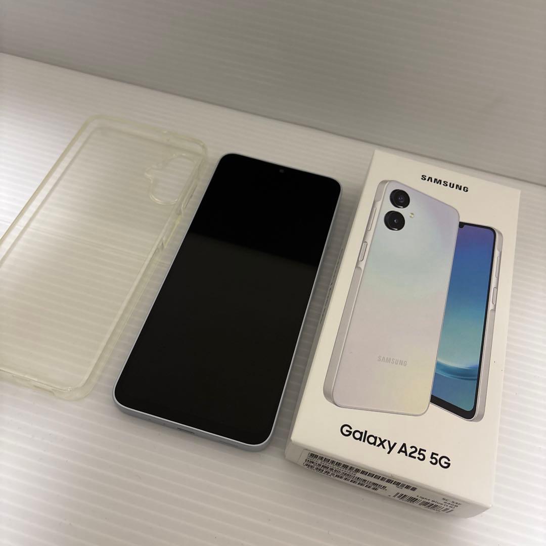 GALAXY A25（SC-53F）ライトブルー
