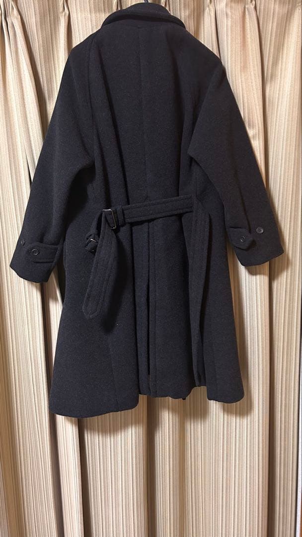 【shiun】TIELOCKEN MELTON COAT XS