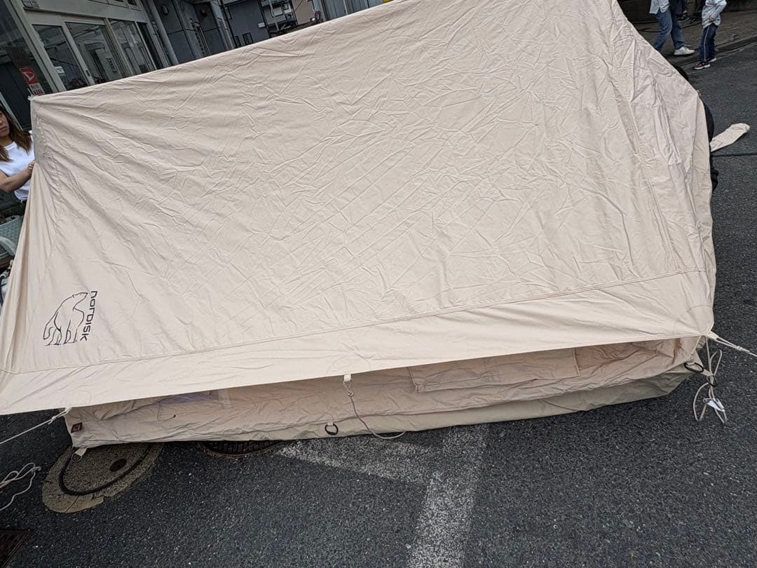 G384 norDISK Ydun 5.5㎡ テント 袋付き