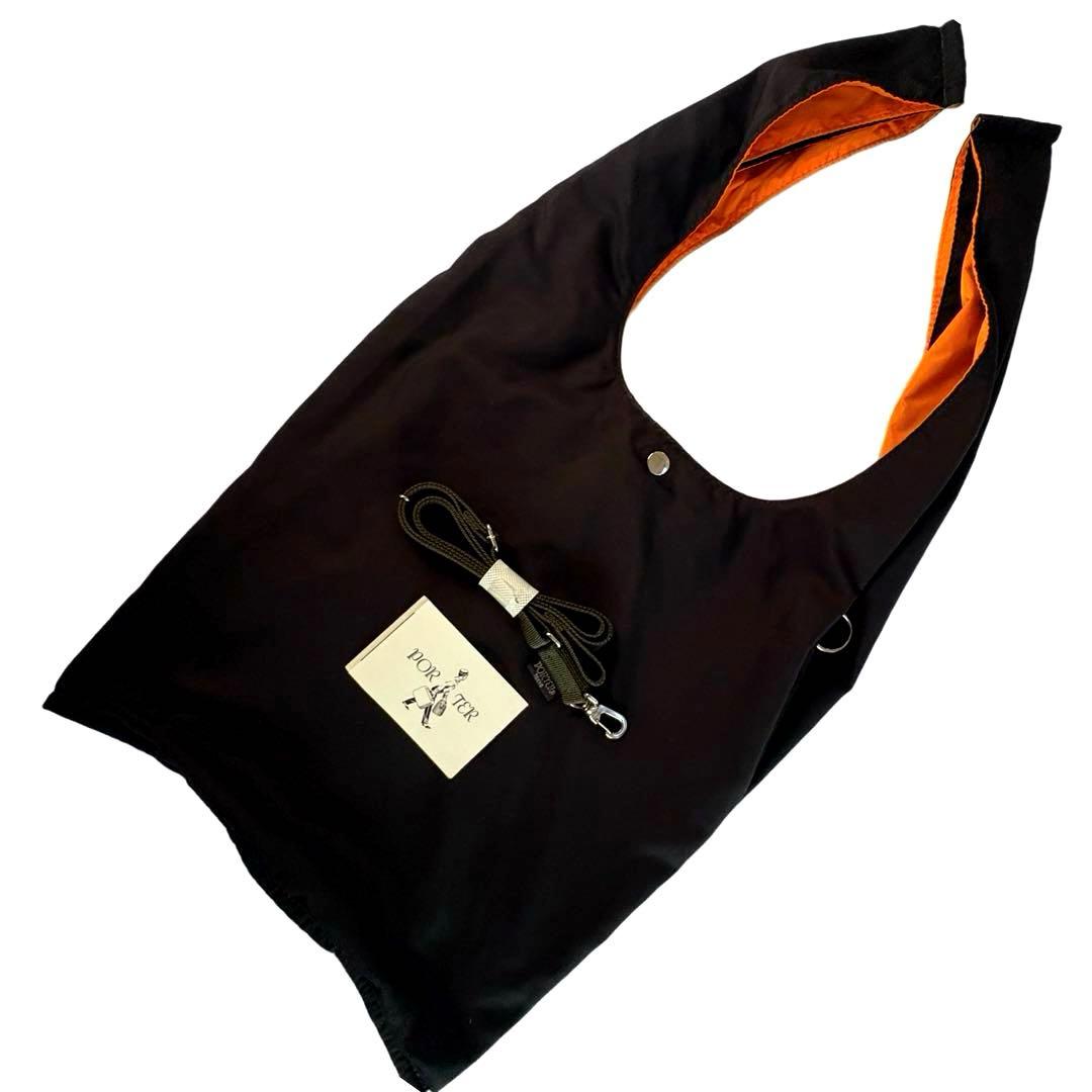 未使用級 PORTER BAGGER GMS BAG ブラック吉田カバン2way