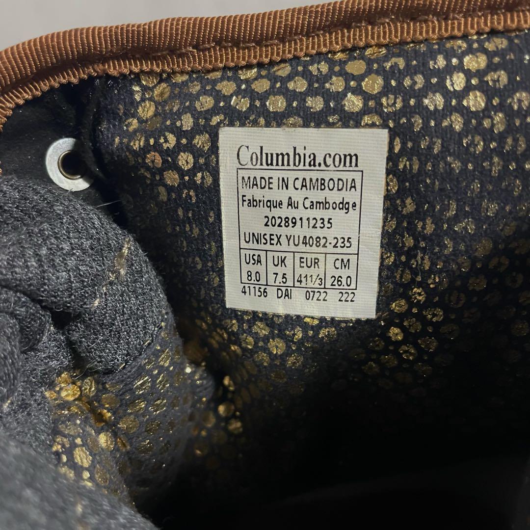 コロンビア　 ウォータープルーフ オムニヒートインフィニティー　ブーツ　26cm