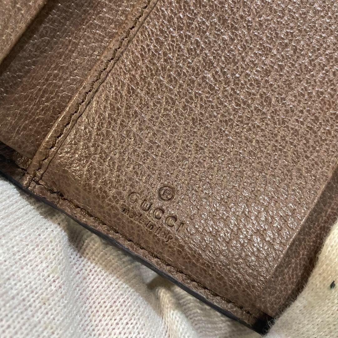 ！極美品！　GUCCI グッチ　PVC 折り財布　コンパクト　ケース