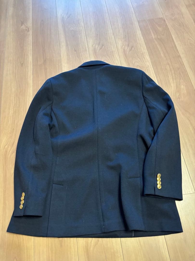 値下美品 ラルフローレン 紺ブレ 金ボタン ダブルブレスト テーラードジャケット