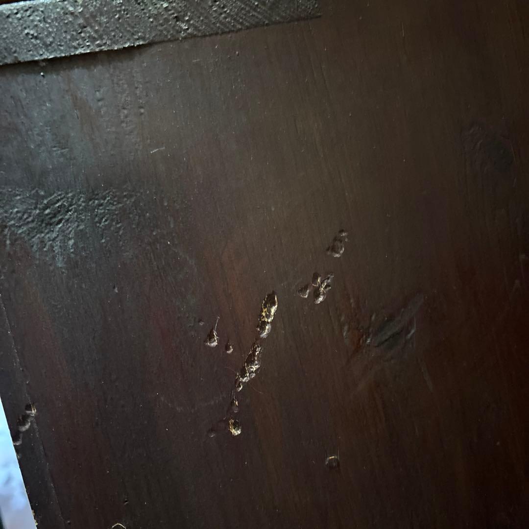 アンティーク　飴色のツヤ美しいシンプル和箪笥　たっぷり収納