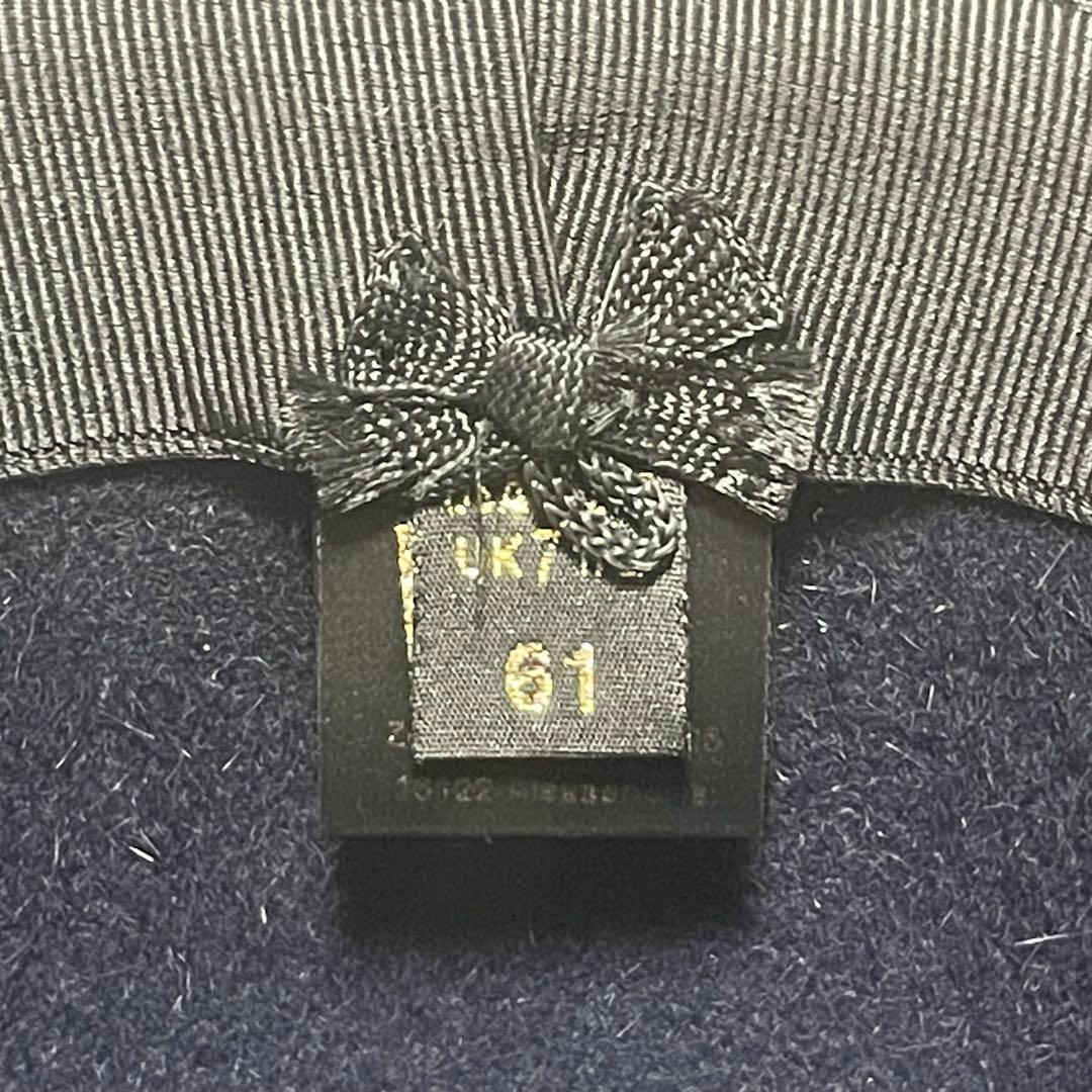 【極美品】ボルサリーノ アレッサンドリア 中折れ フェドラハット 61cm