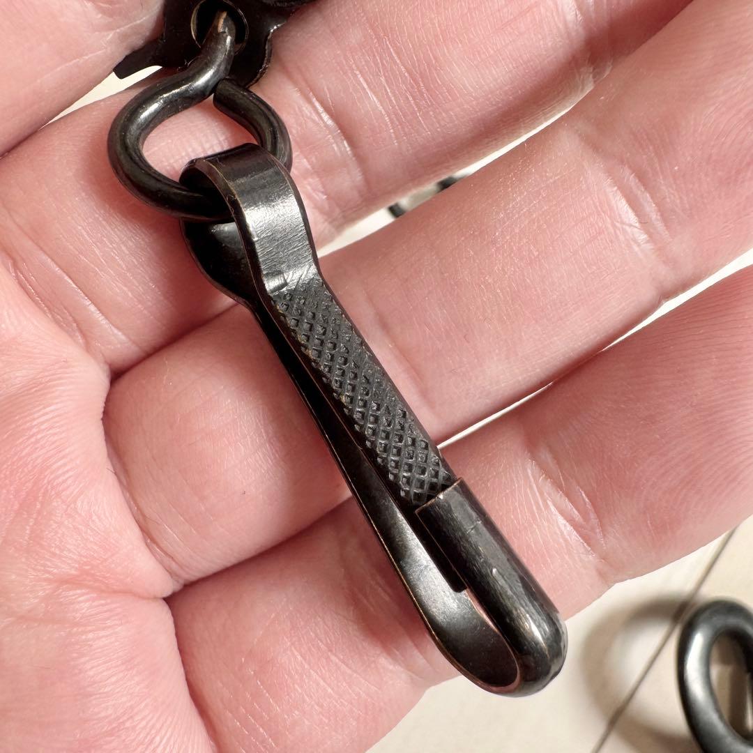 PEEL&LIFT 黒 ウォレットチェーン 廃盤 藤原ヒロシ ジョニーロットン