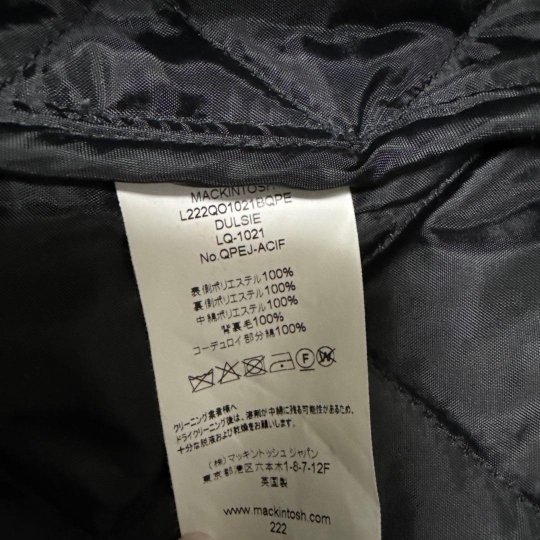 マッキントッシュ、Macintosh、中綿キルティングコート