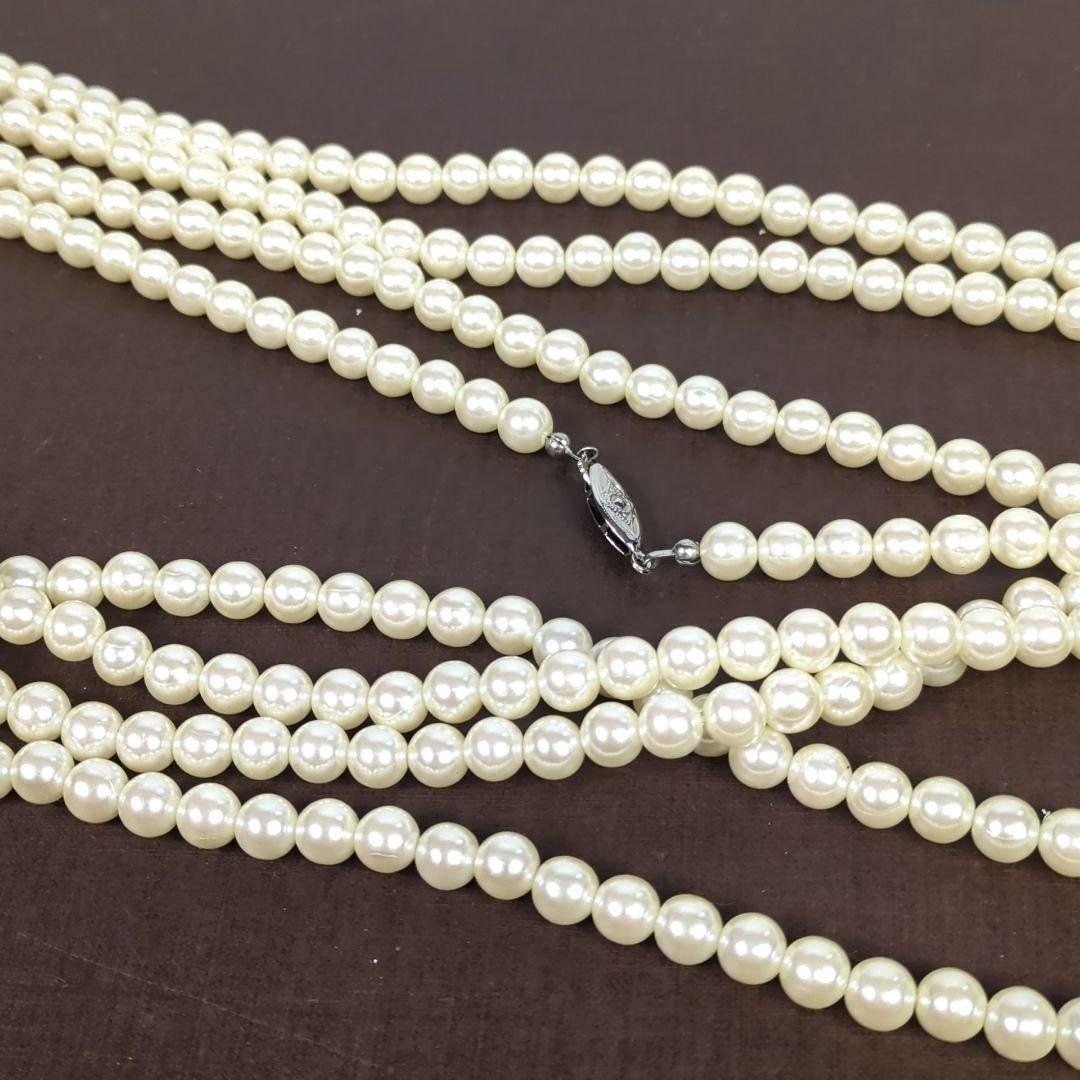 【テリ最強】本真珠 淡水パール パールネックレス pearl necklace