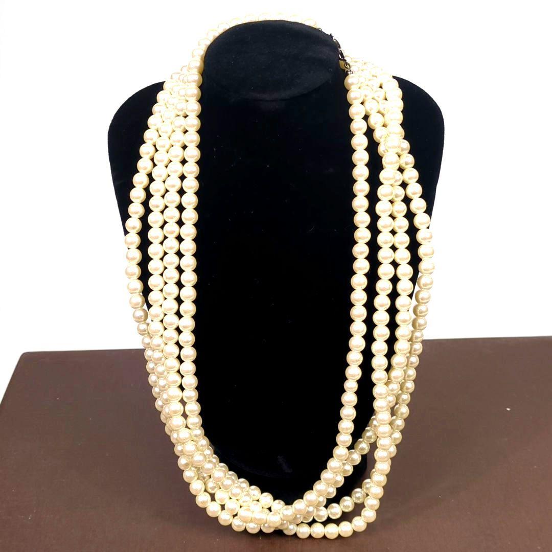 【テリ最強】本真珠 淡水パール パールネックレス pearl necklace