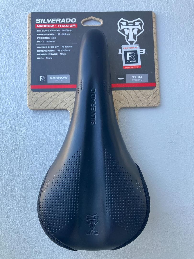 WTB SILVERADO チタンレール サドル
