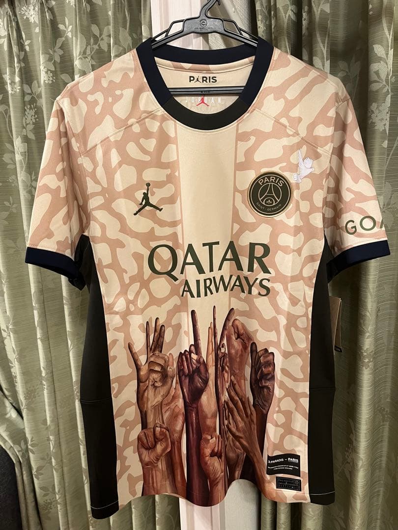 【激レア】PSG ジョーダン x 3.Paradis 昇華ジャージ – 限定版