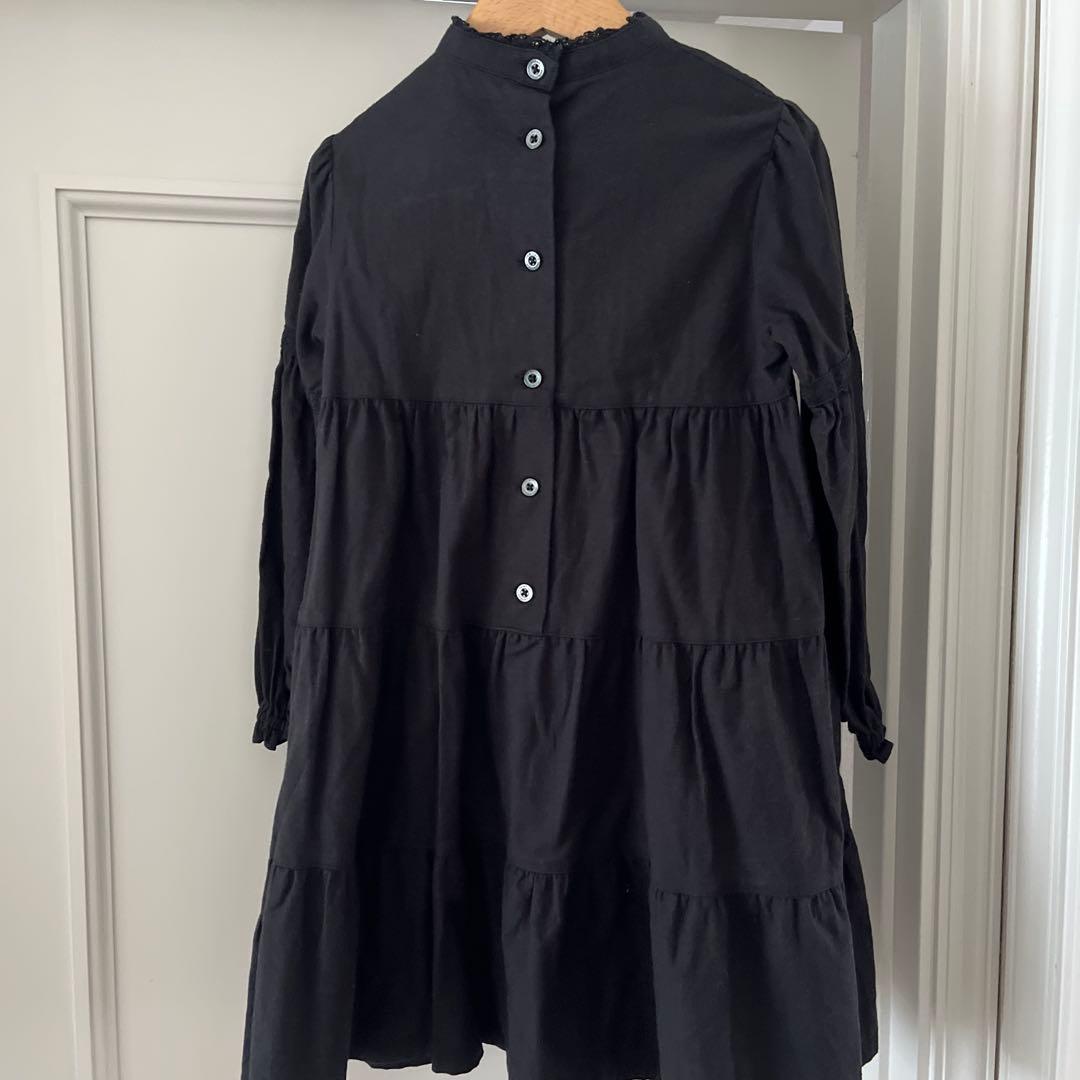 ファミリア　ティアードワンピース　120 美品