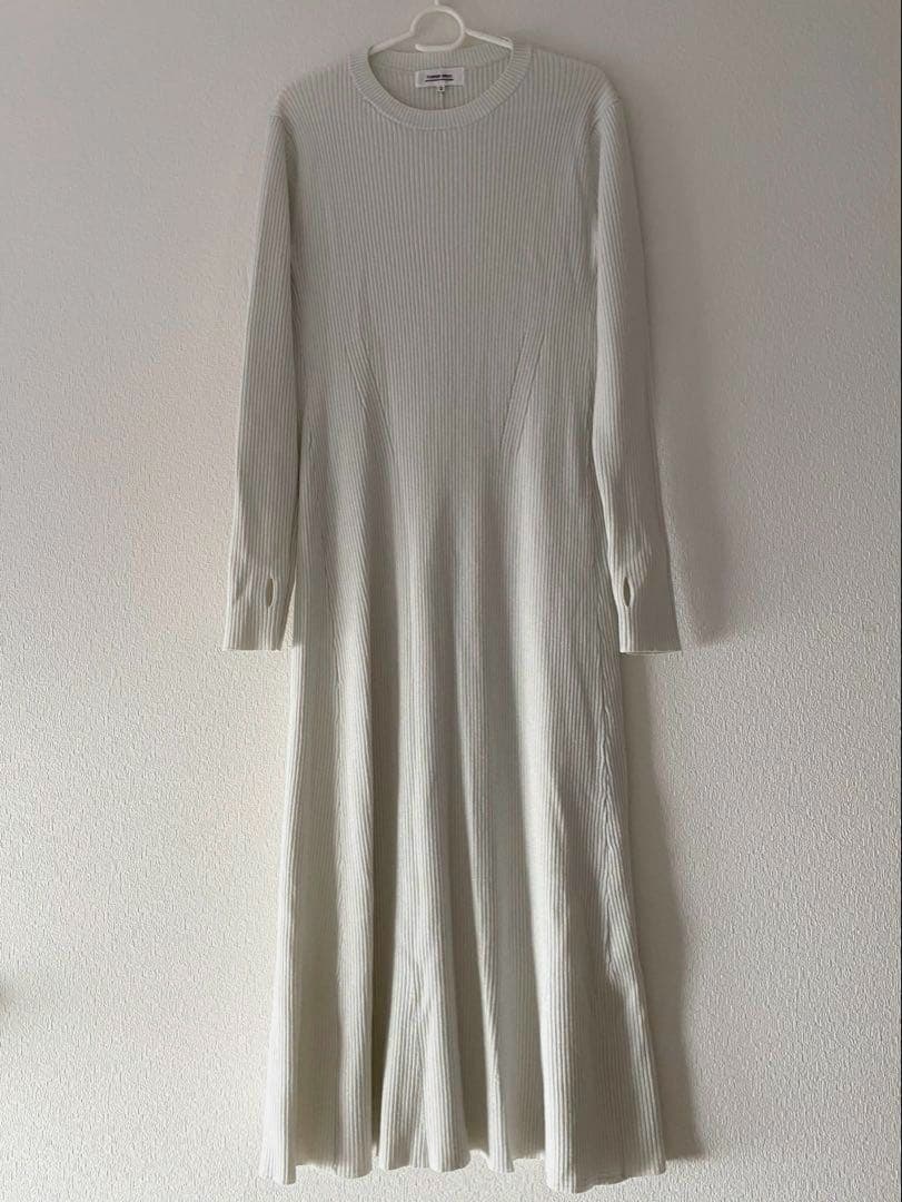 ラメニットロングワンピース