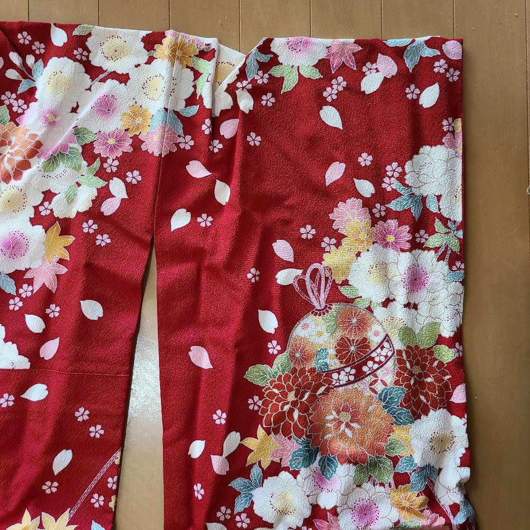 【159cm着画あります】丸昌★赤振袖セット