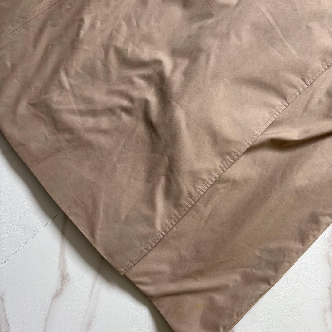 美品◆着丈112 バーバリー ライナー ベルト付 トレンチコート マキシ