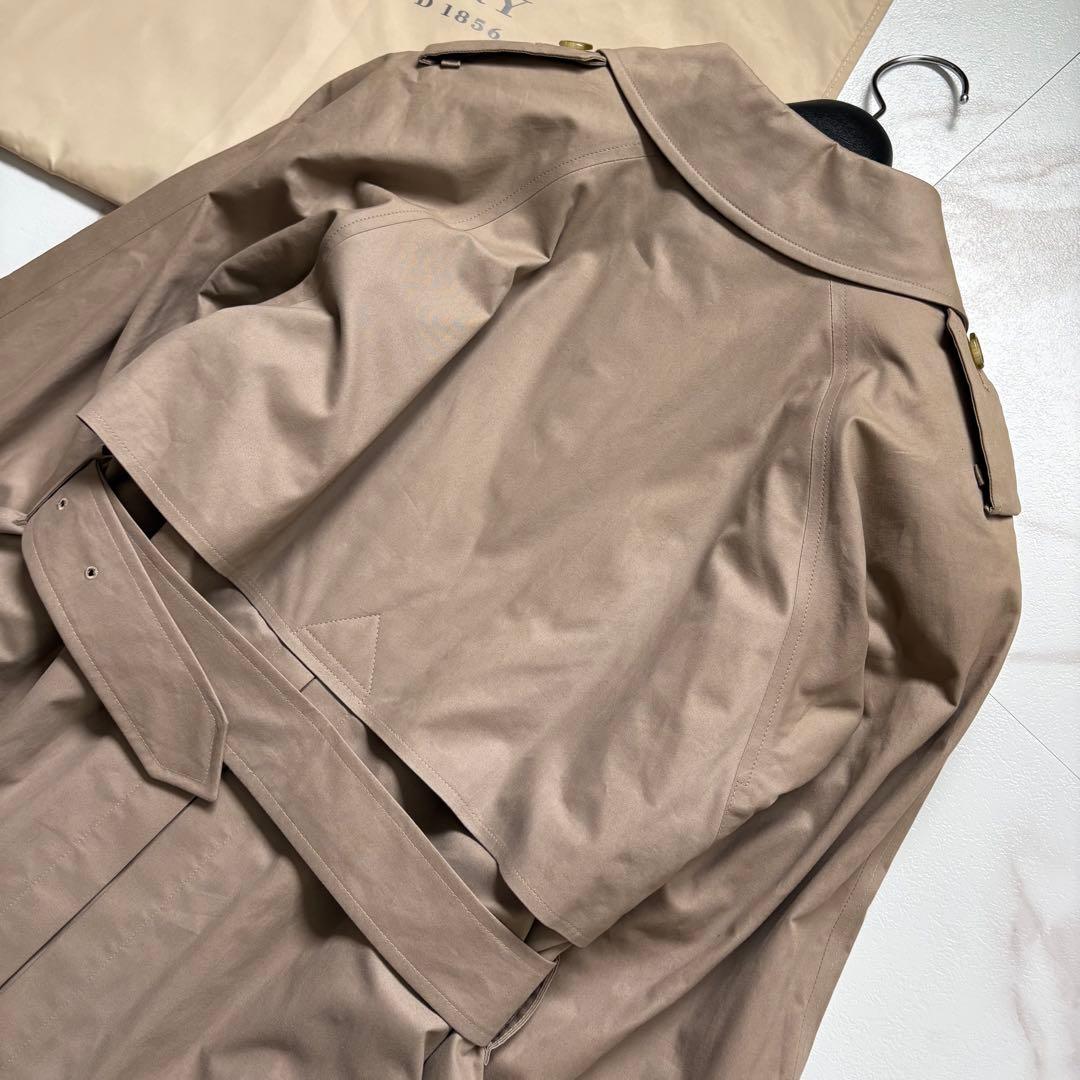 美品◆着丈112 バーバリー ライナー ベルト付 トレンチコート マキシ