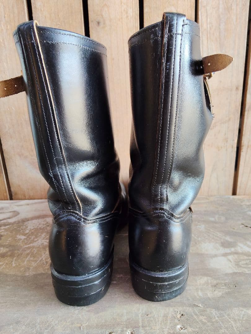 希少 hy-test pt83 ビンテージ エンジニアブーツ us8.5 茶芯