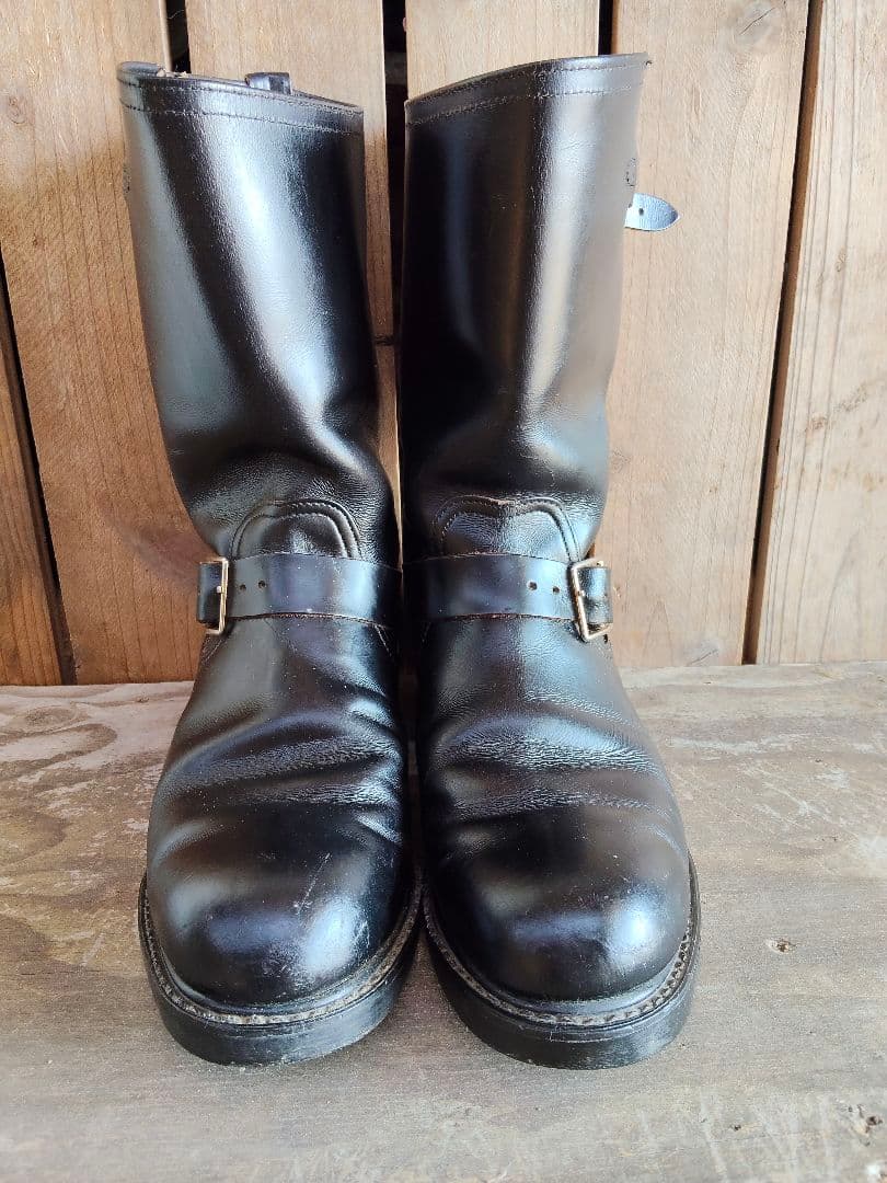 希少 hy-test pt83 ビンテージ エンジニアブーツ us8.5 茶芯