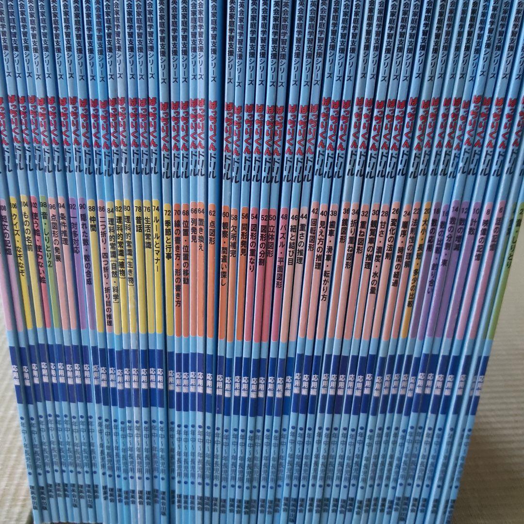 理英会　ばっちりくん　応用編54冊セット