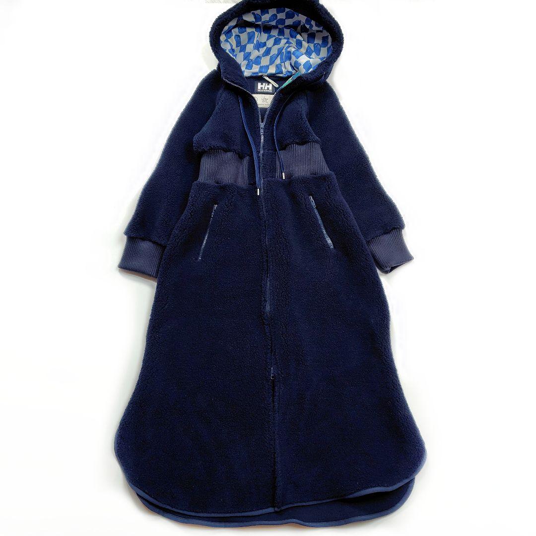 希少 ツモリチサト × ヘリーハンセン TCファイバーパイルコート 2 濃紺